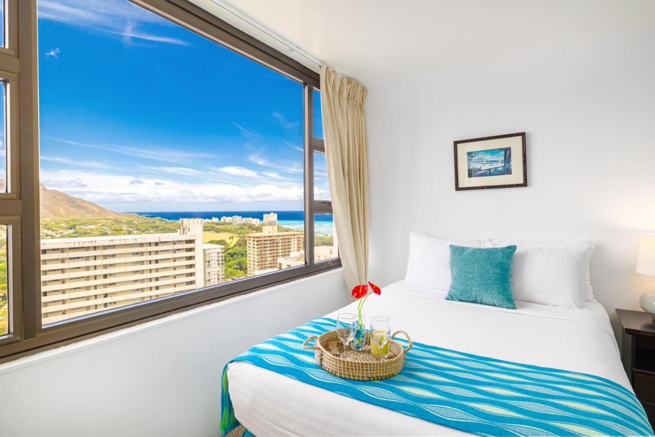 דירות הונולולו Beautiful Ocean And Diamond Head Views With Parking מראה חיצוני תמונה