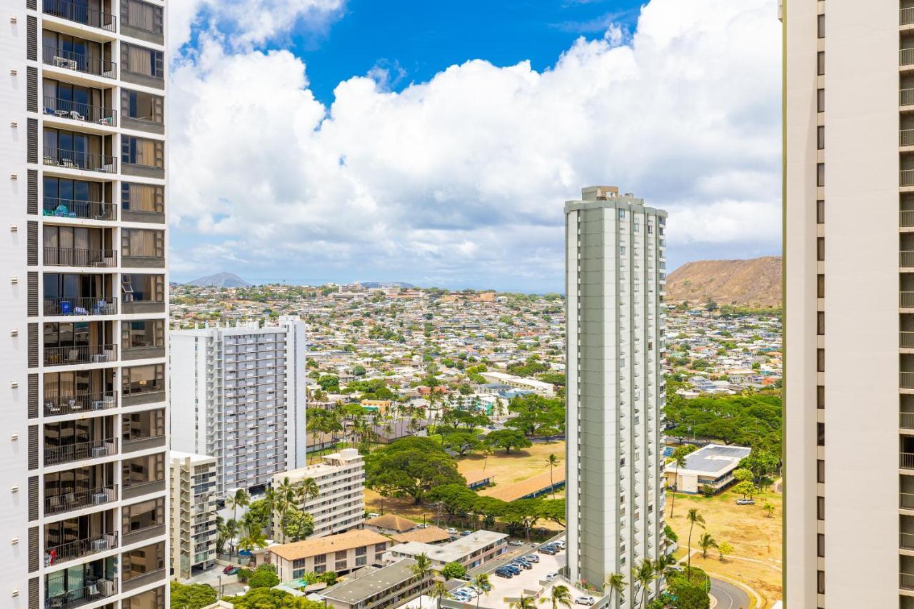 דירות הונולולו Beautiful Ocean And Diamond Head Views With Parking מראה חיצוני תמונה